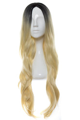 Peruca  Selena Ombre Blond Deschis